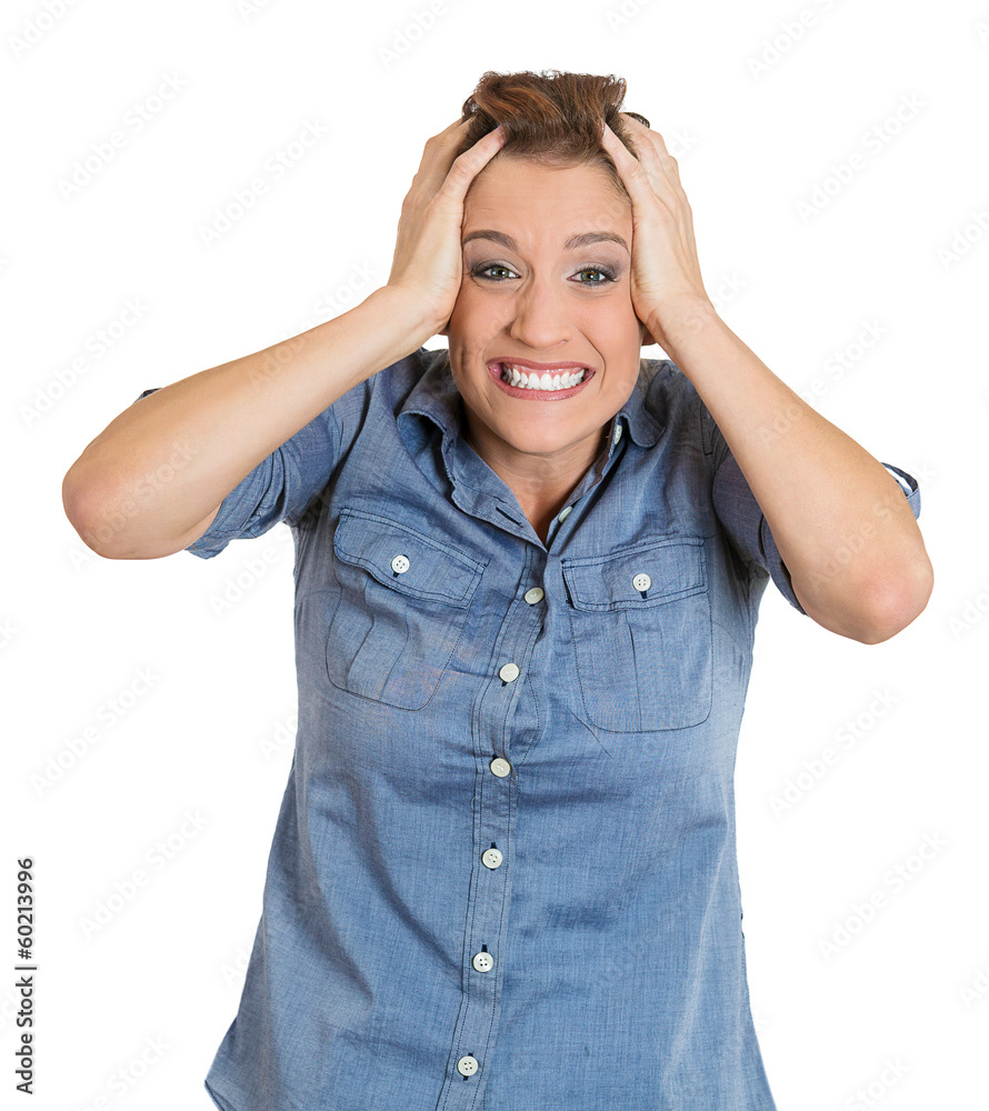 Surprise astonished woman. Portrait woman looking surprised Surprise astonished woman. Portrait woman looking surprised