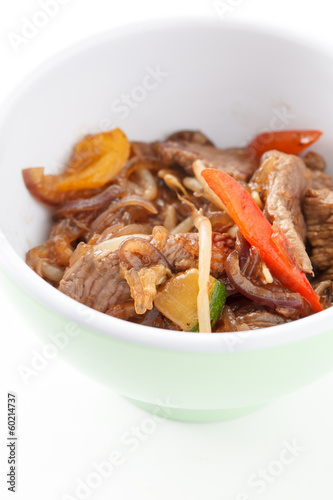 noodle with beef
