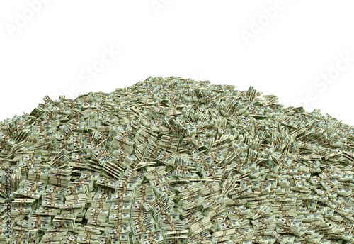 Dollar pile