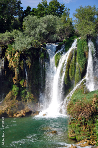 waterfall in kravica croatia 