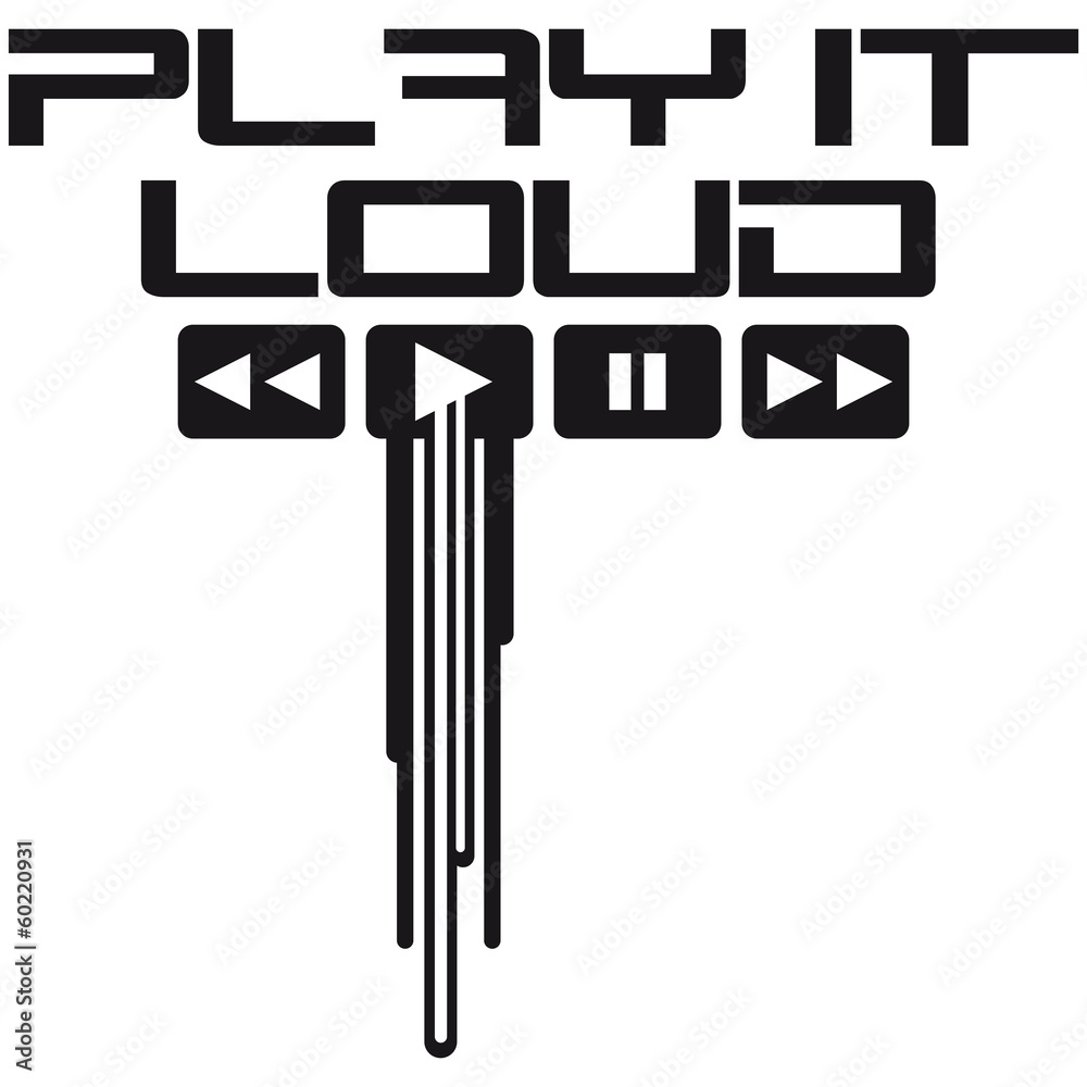 Play It Loud Music Logo