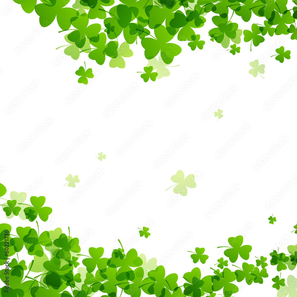 Vector Illustration of a St. Patrick's Day Background
