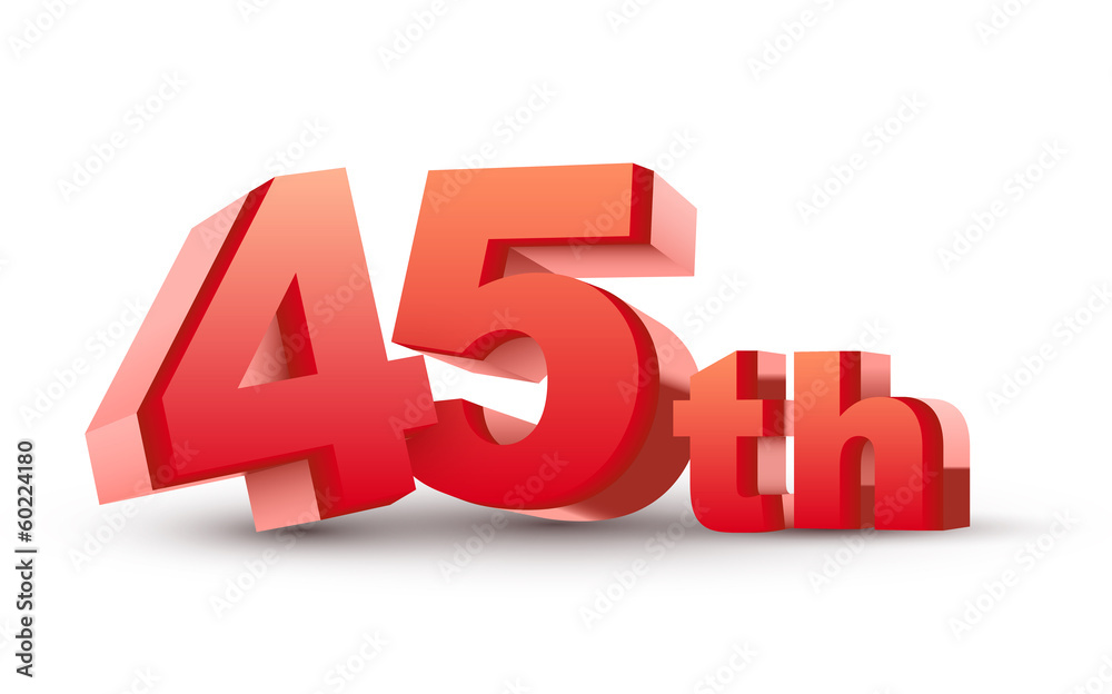 3d anniversary, 45th 3d anniversary, 45th