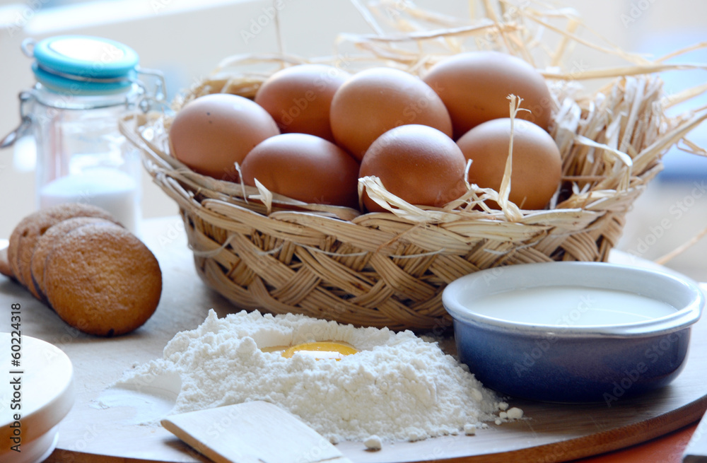 Panier oeufs