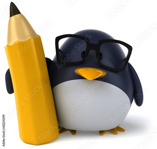 Canvas Print Penguin