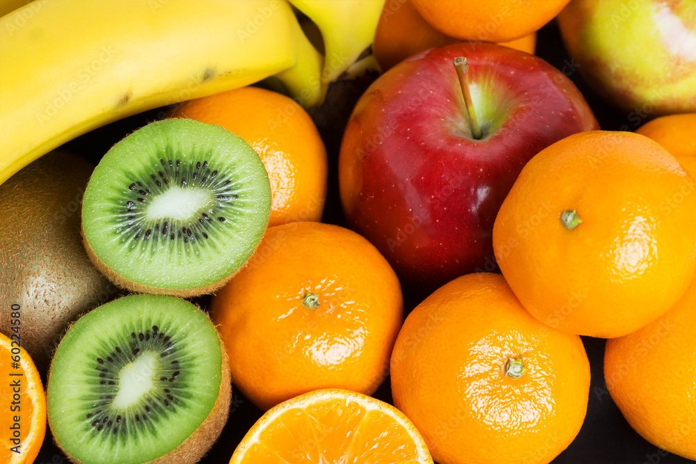 Healthy fresh fruit Healthy fresh fruit