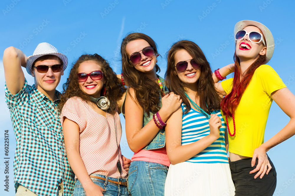 Group of young people Group of young people