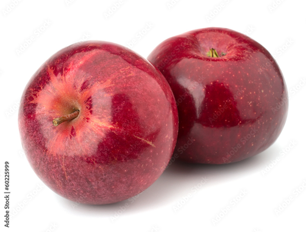 red apples isolated on white background red apples isolated on white background