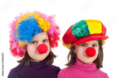 Cute little clowns