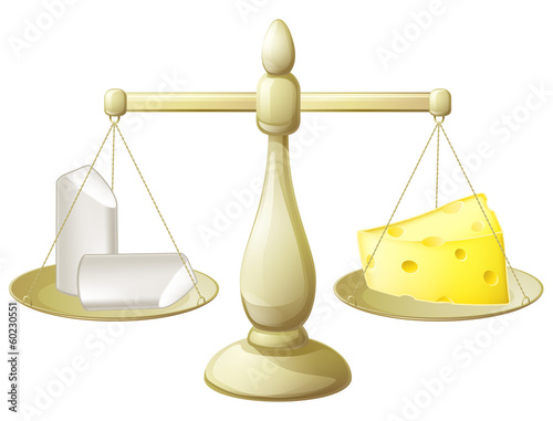 Comparing chalk and cheese ...