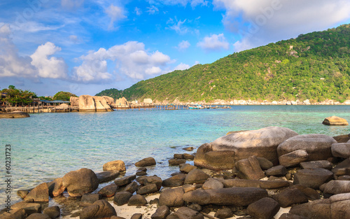 Beautiful Sea at Tropical Island