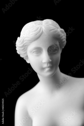 The Venus de Milo is a marble statue of the Hellenistic era. © vkara