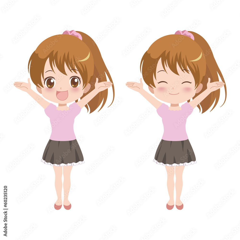 女の子/喜ぶ 女の子/喜ぶ