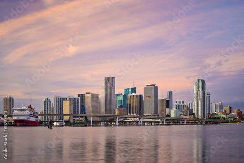 Miami  Florida  USA Skyline