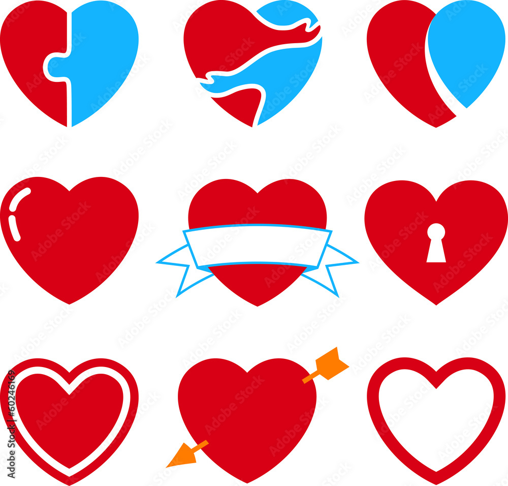 heart-symbols