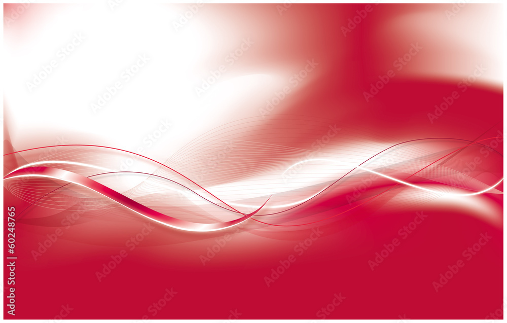 Red Energy Vector Graphic