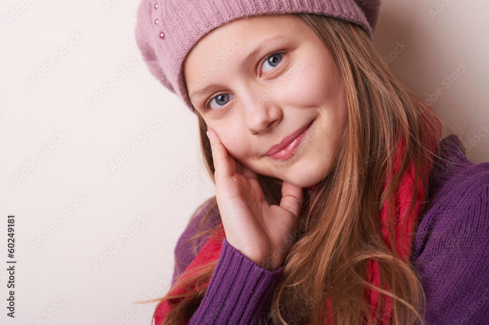 Lovely cute teen girl Lovely cute teen girl