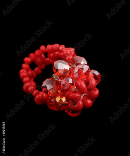 Red crystal bracelet