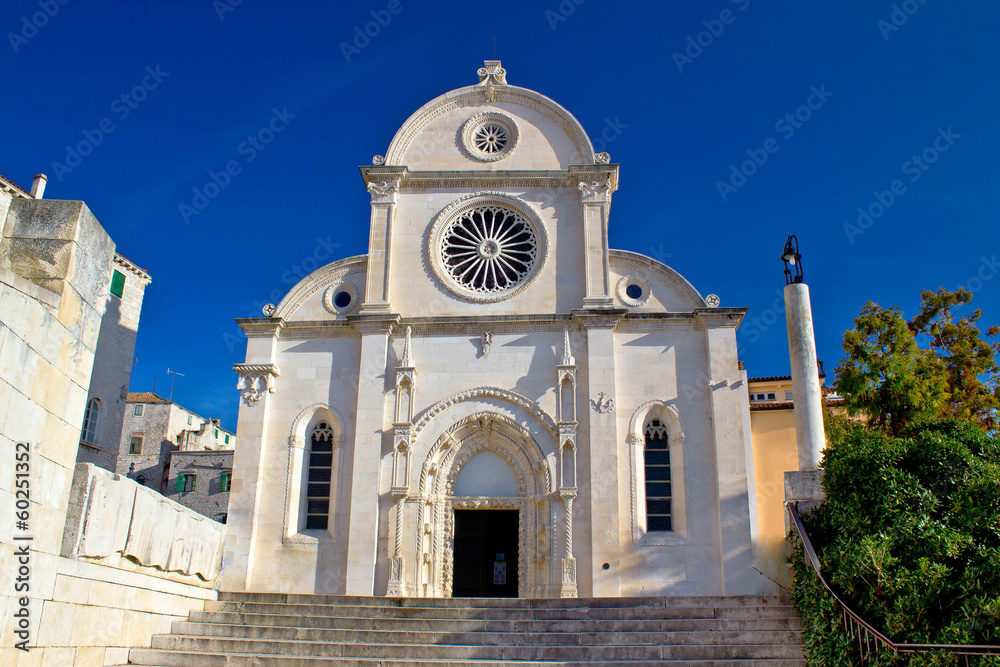 Cathedral of St James in Sibenik facade