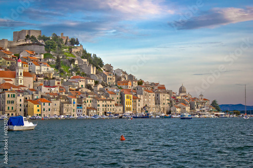 Colorful historic town of Sibenik photo