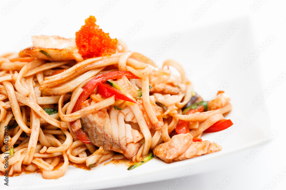 noodle with fish noodle with fish