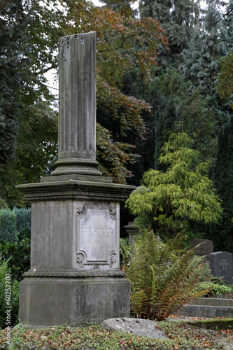 Grab von Levin Schücking auf dem Friedhof in Bad Pyrmont