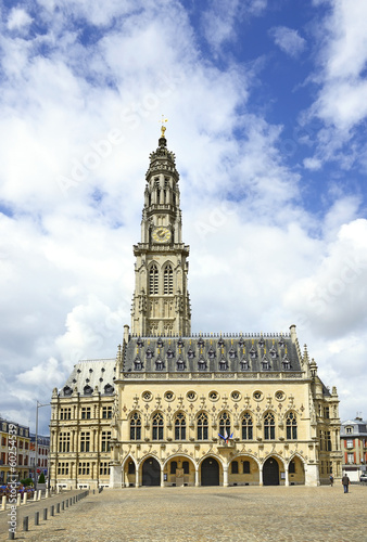 Slika na platnu Old historic town hall in Arras. France