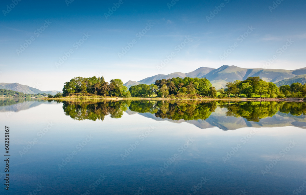 Derwent Water, Cumbria, UK.