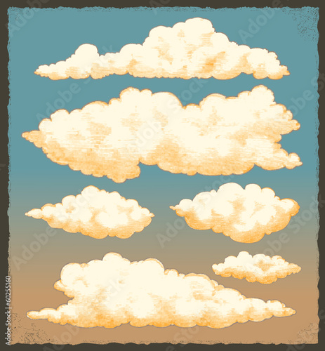 Vintage Cloud Background