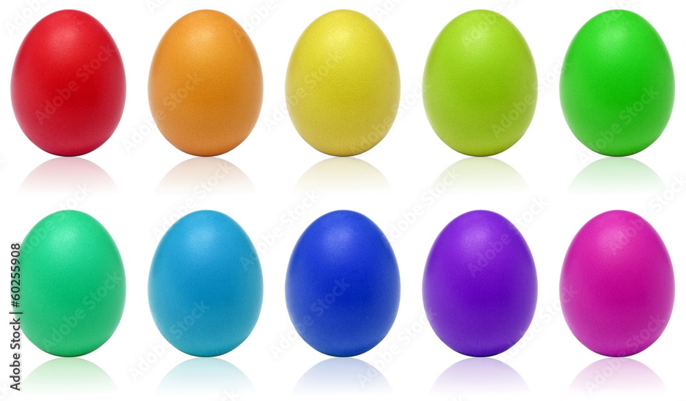 Rainbow eggs