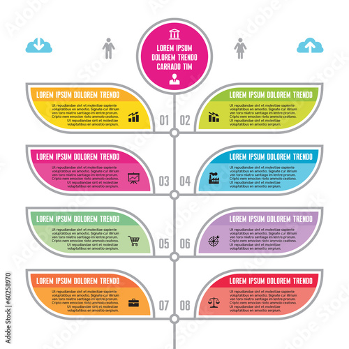 Infographic Business Concept