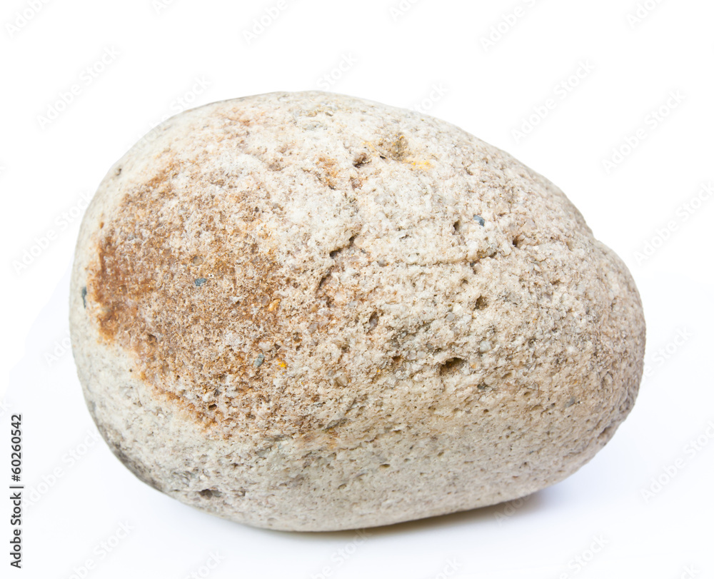 Rock isolated on white Rock isolated on white