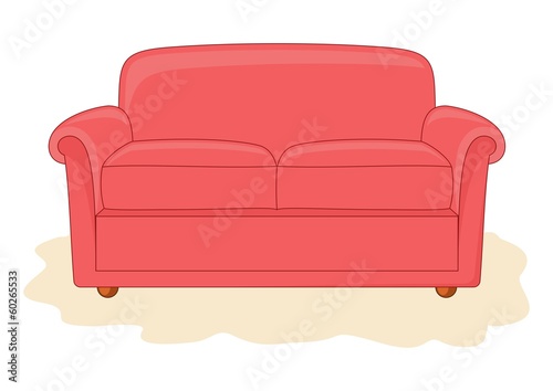 Abstract divan.