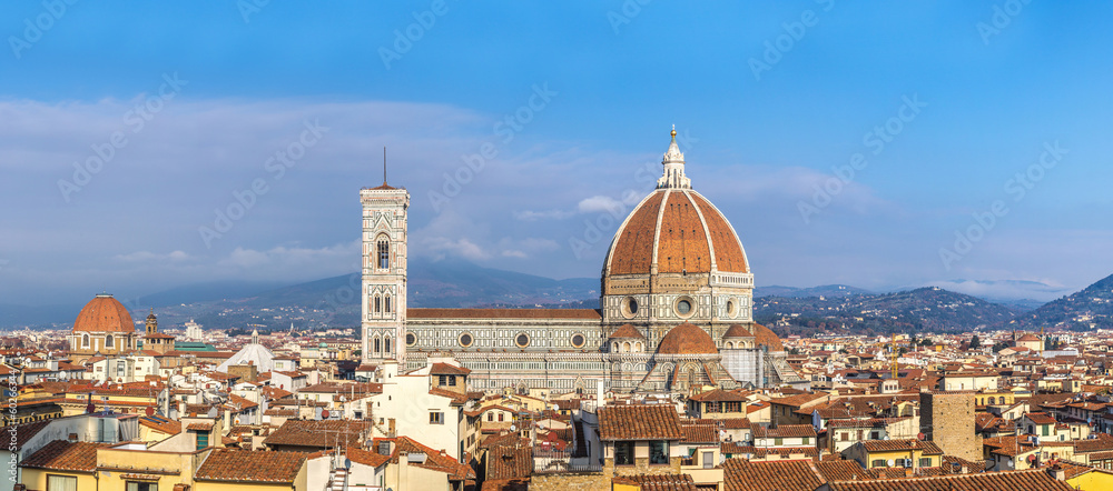 Fototapeta premium Cathedral Santa Maria del Fiore in Florence, Italy