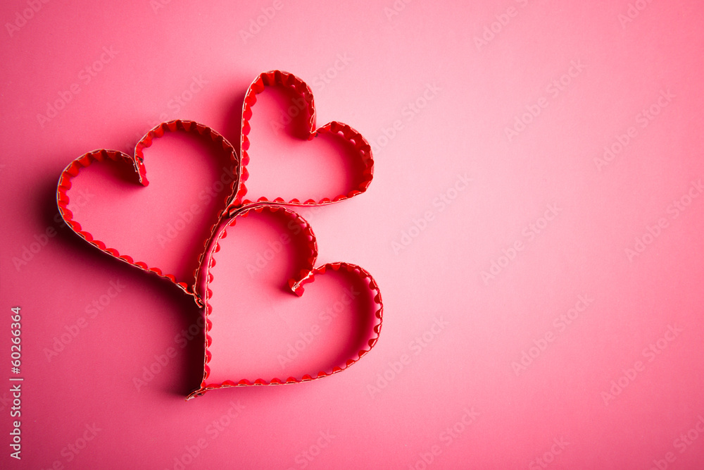 Paper hearts Paper hearts