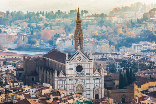 Basilica of Santa Croce (Basilica of the Holy Cross), Florence, photo