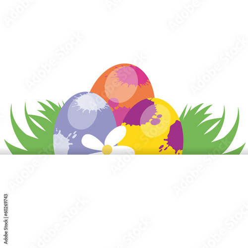 Ostereier Nest, Versteck, Hintergrund