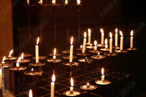 Candles In Church