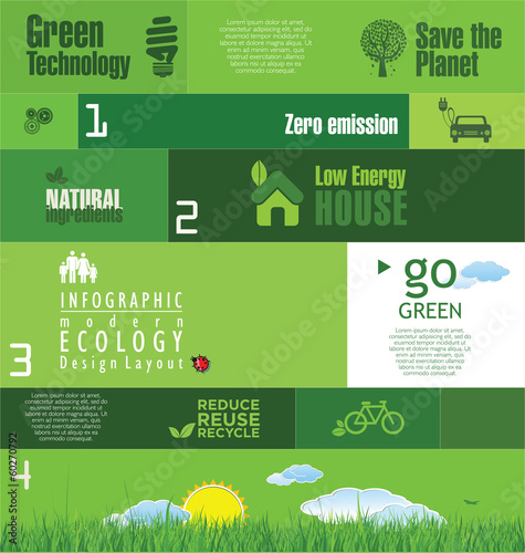Modern ecology Design Layout