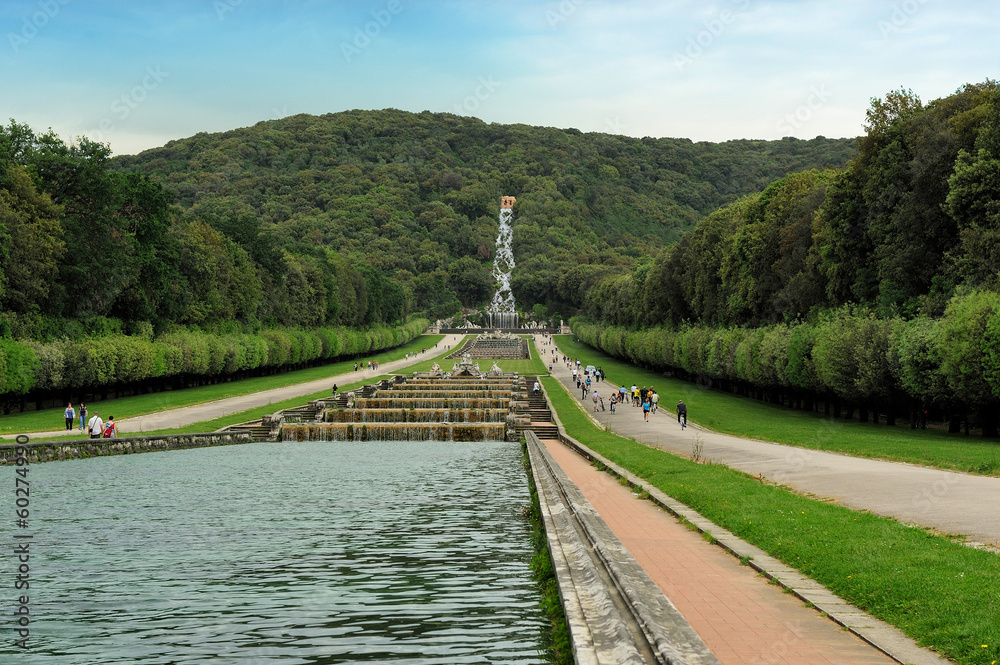 Fototapeta premium casacde of fountains, Caserta Garden
