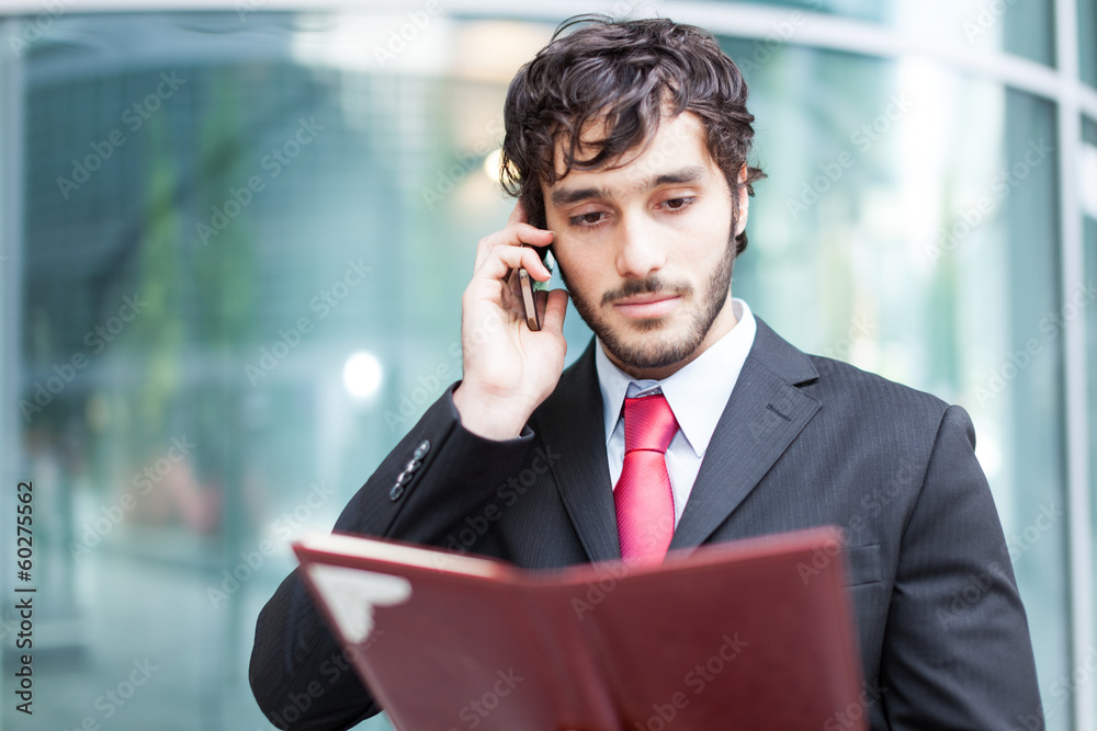 Smiling businessman portrait Smiling businessman portrait