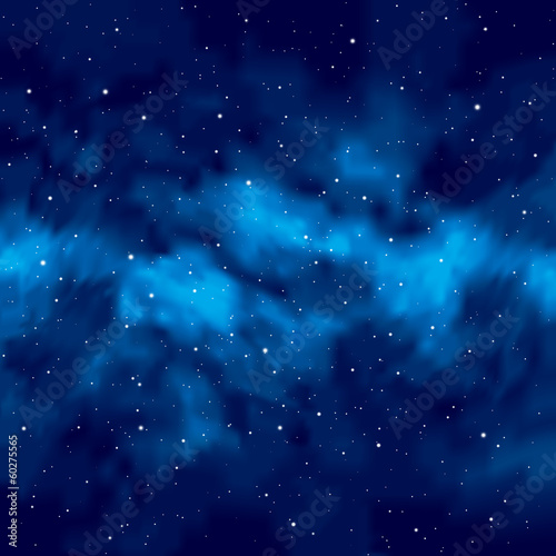 Night sky with stars