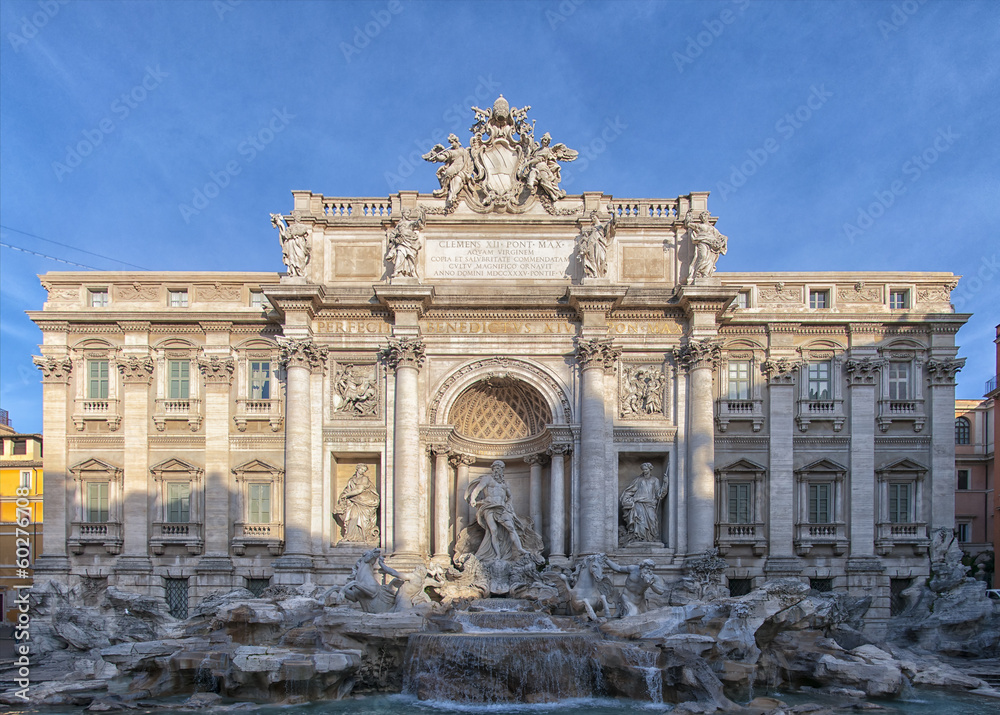 Rome Trevi Fountain 01