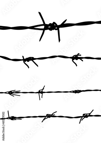 barbed wire set 