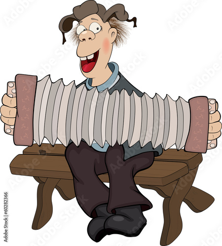 The country musician cartoon