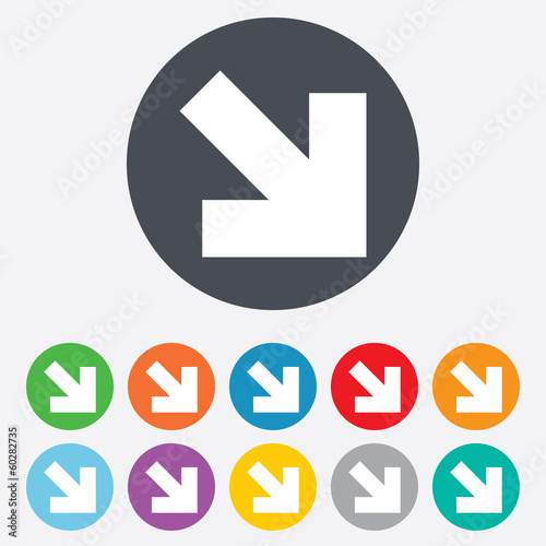 Free Download Arrow sign icon. Next button. Navigation symbol - GFXLoad
