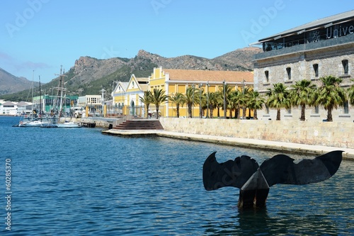 The Port Of Cartagena, Spain photo