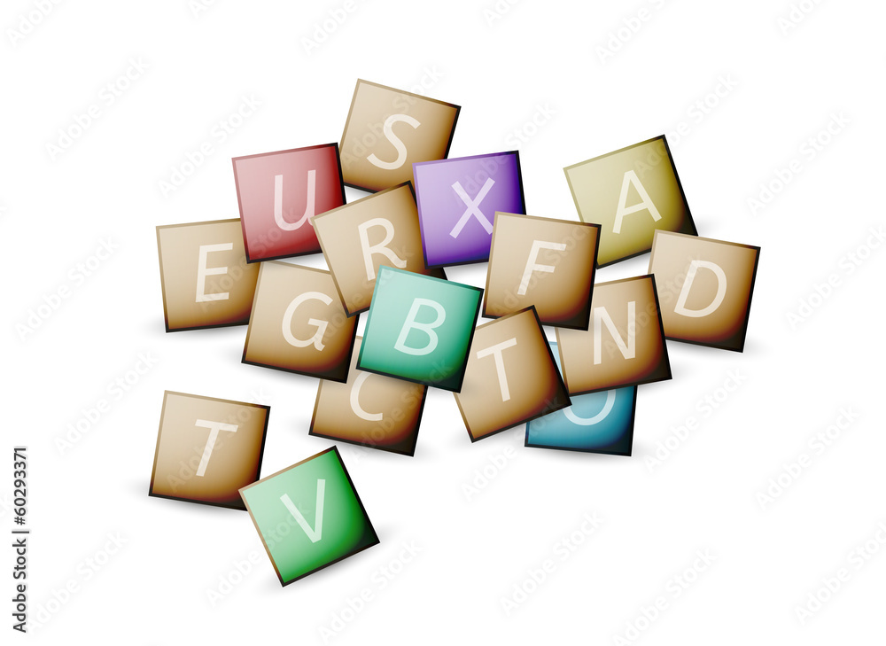 cubes and letters cubes and letters