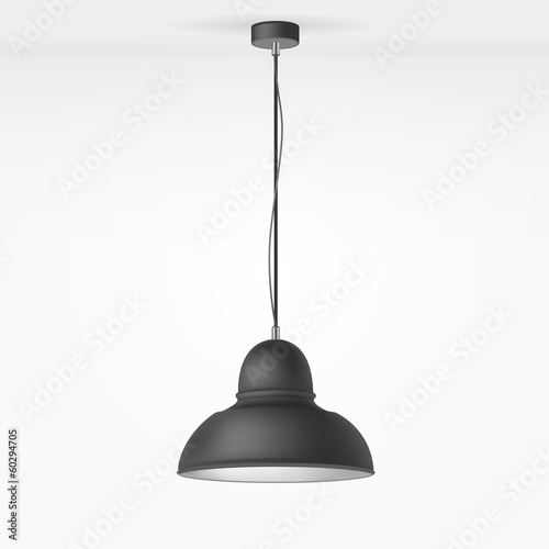 Vector Isolated Lamp