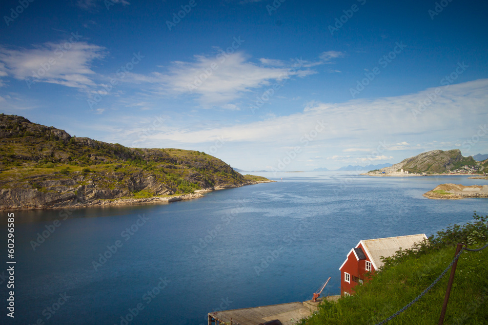 Obraz premium Norwegian seaside